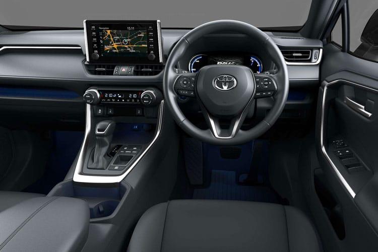 Toyota RAV4 Medium Crossover/SUV 2.5 VVT-i Hybrid GR Sport CVT Bi-Tone AWD interior view