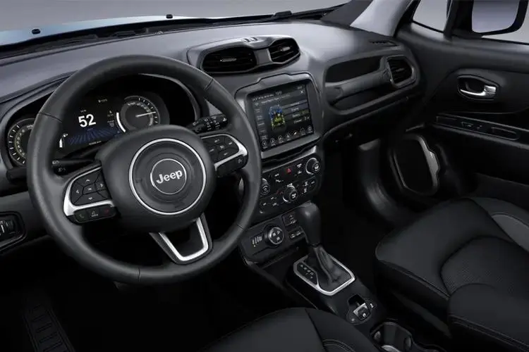 Jeep Renegade Hatchback 1.3 Phev 240hp Trailhawk AT6 eAWD interior view