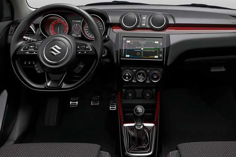 Suzuki Swift Hatchback 1.4 48V Hybrid Sport interior view