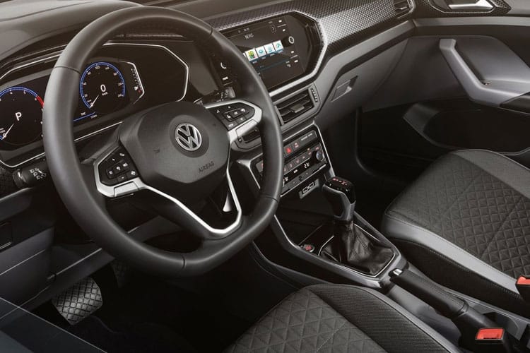 Volkswagen T-Cross Medium Crossover/SUV 1.0 TSI 110PS SEL interior view
