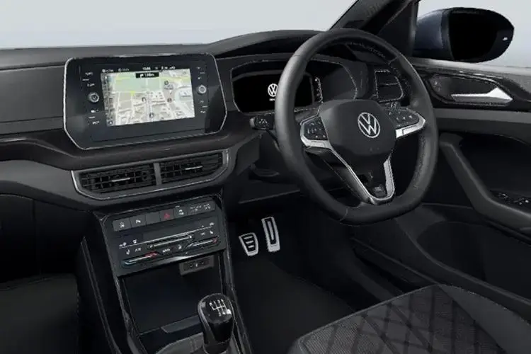 Volkswagen T-Cross Medium Crossover/SUV 1.0 TSI 115PS R-Line DSG interior view