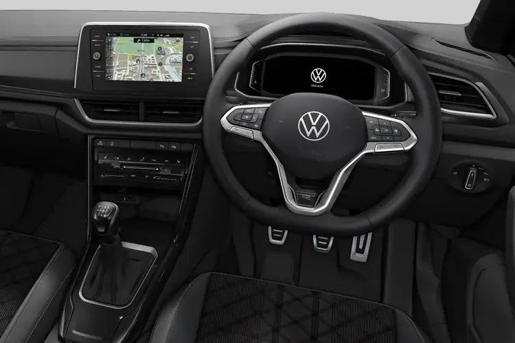 Volkswagen T-Roc Convertible 1.5 TSI Evo 150PS R-Line interior view