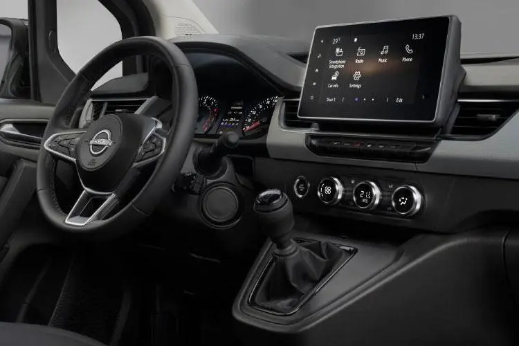 Nissan Townstar Small Van EV 45kWh Auto L2 90KW Tekna interior view