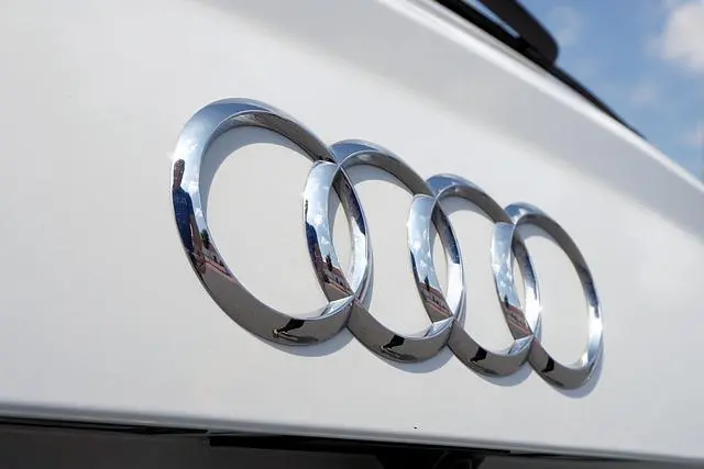 Image of an Audi Badge