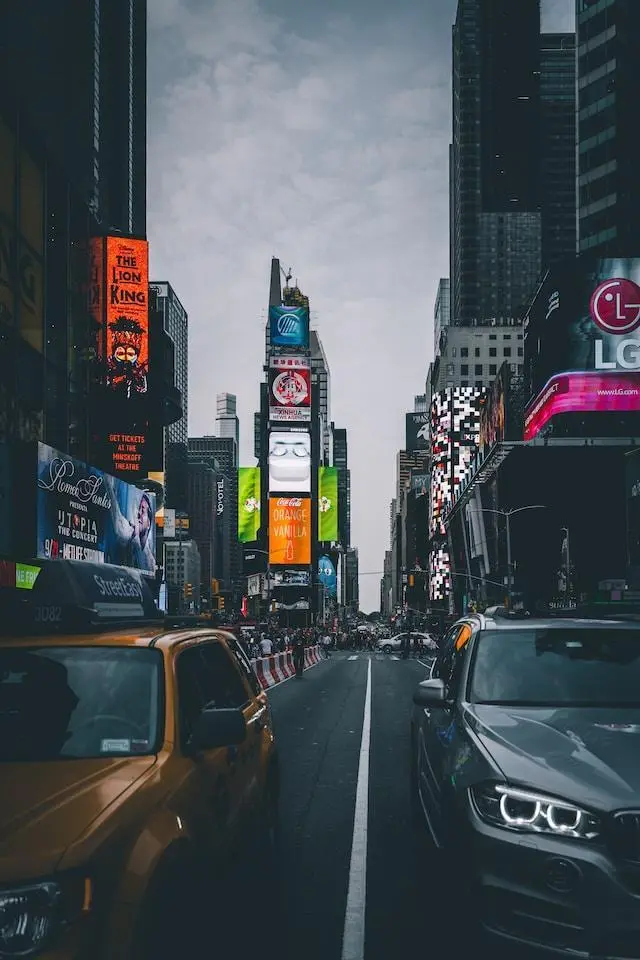 Image of cars on a Busy Road