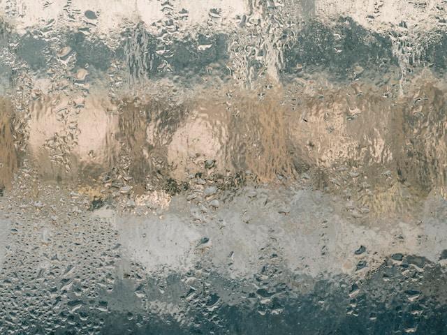 Image of Moisture or Humidity on Glass