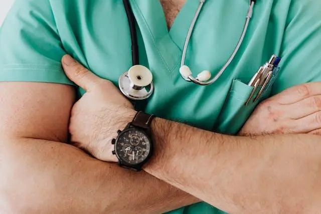 Image of a Doctor in Uniform