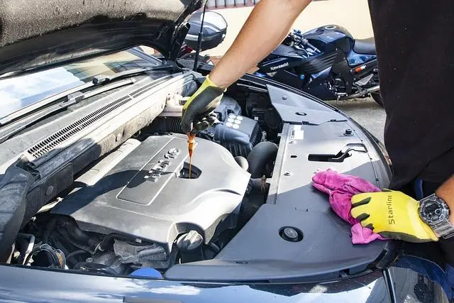 Image of an engine Running