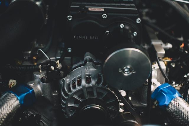 Image of a Car Engine Close Up