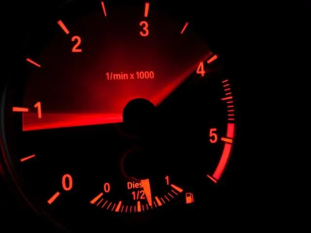 Image of a Car Rev Counter