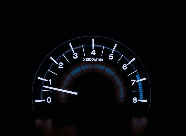 Image of a Car Rev Counter