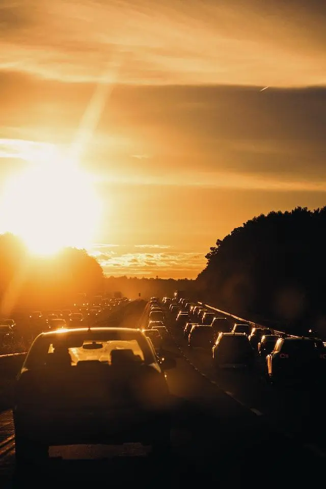 Image of Cars in the Sun