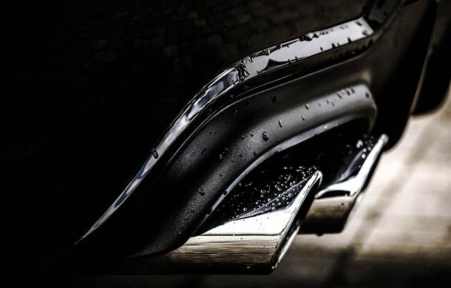 Image of an Mercedes AMG Exhaust Pipe
