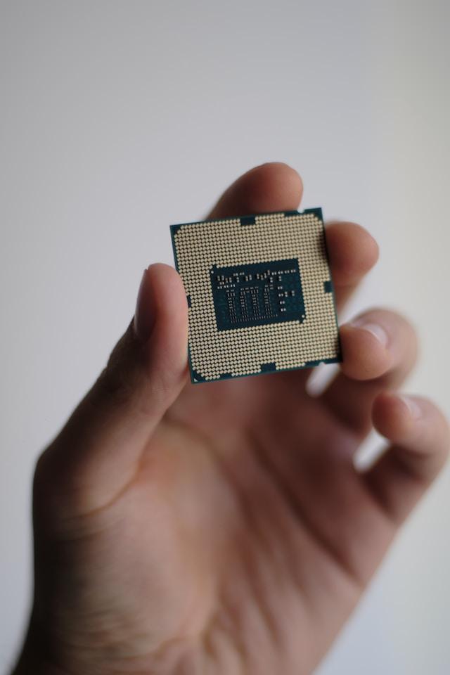 Image of an Electrical Control Unit Chip