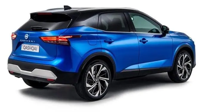 Image of a Nissan Qashqai in Blue 2024 Model