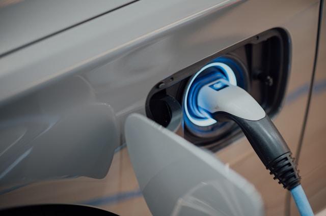 Image of an electric car charger
