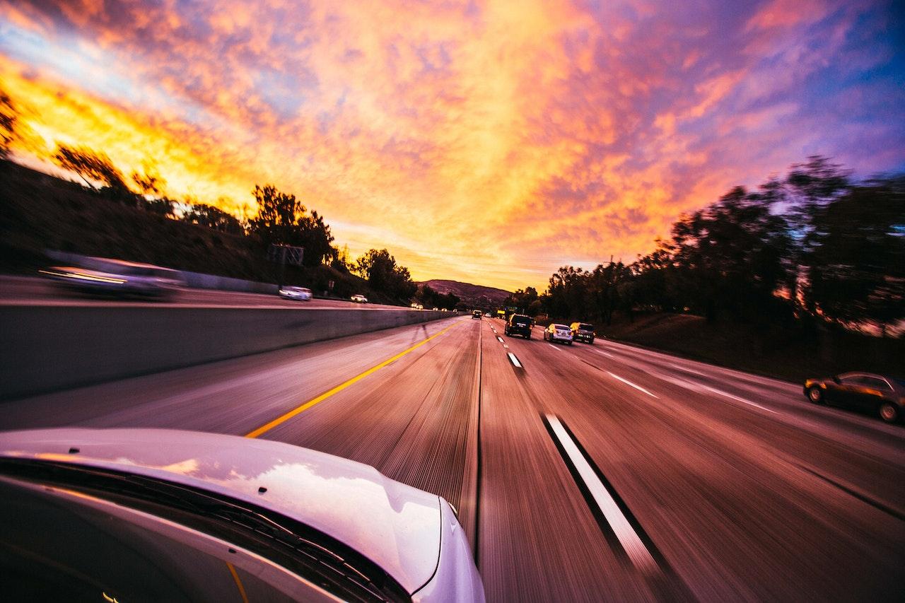 Image of a Car Driving