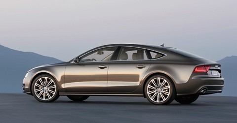 audi a7 side exterior