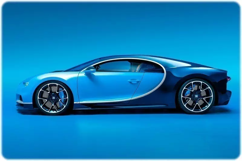 New-Car-Bugatti-Chiron-side