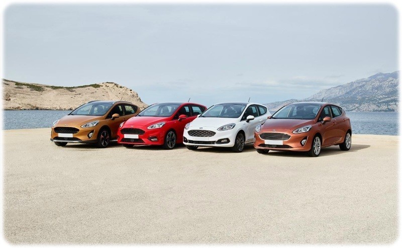 Ford Fiesta line-up