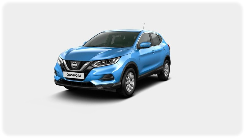 New 2018 Nissan Qashqai Vivid Blue
