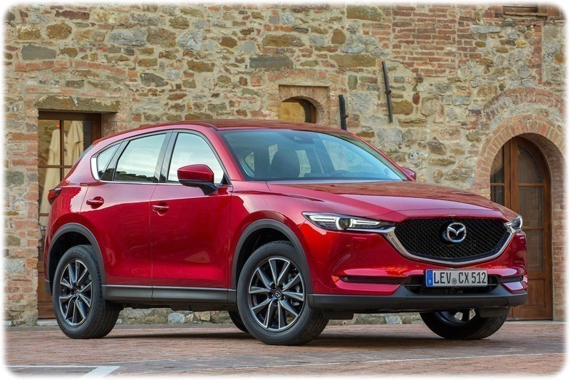 New 2017 Mazda CX5 Outside in front of a house