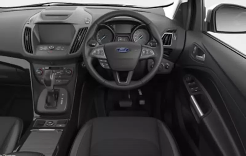 New 2018 Ford Kuga interrior image of dashboard