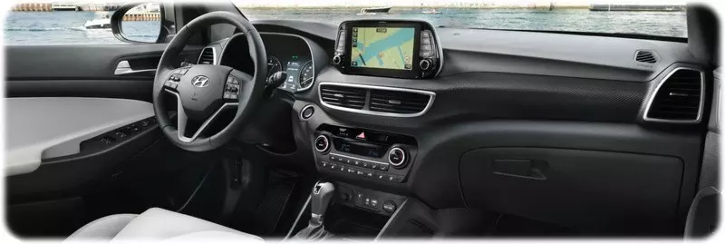 interior of car