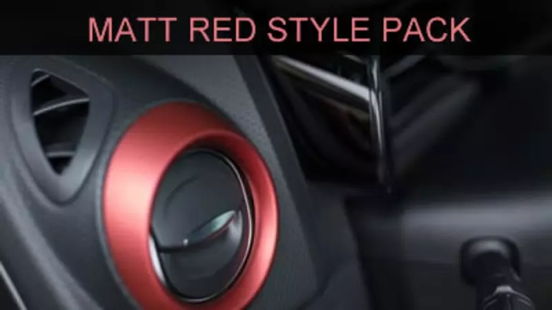 Renaut Clio Matt red Interior Styke Pack Image