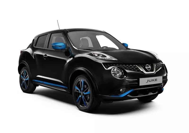 black juke front