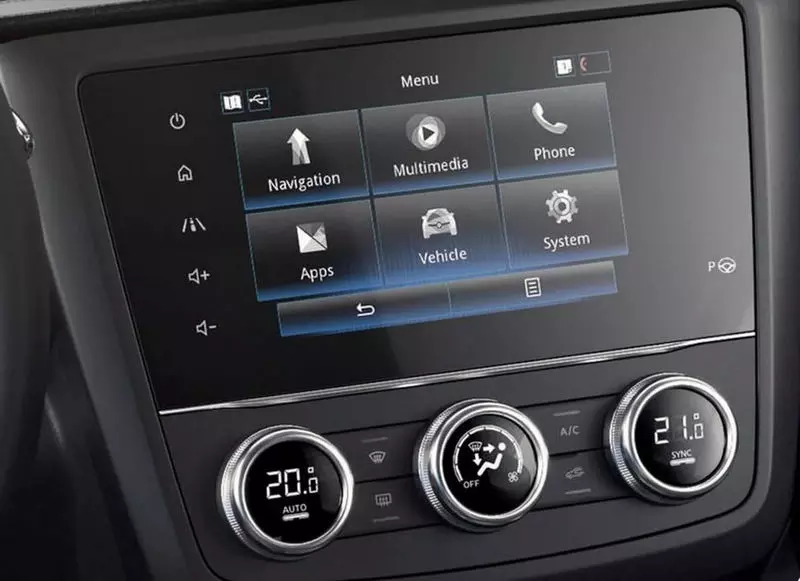 2019 Renault Kadjar Infotainment Touchscreen