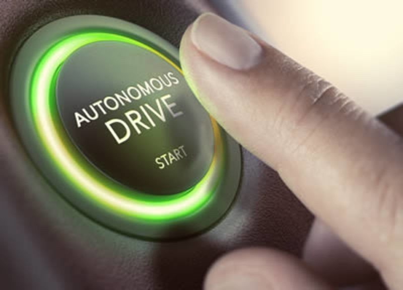 Autonomous driving button