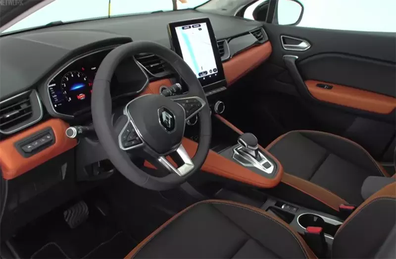 2020 Renault Captur interior