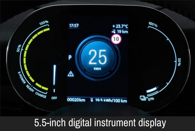 2020 MINI Electric Digital Instrument Display