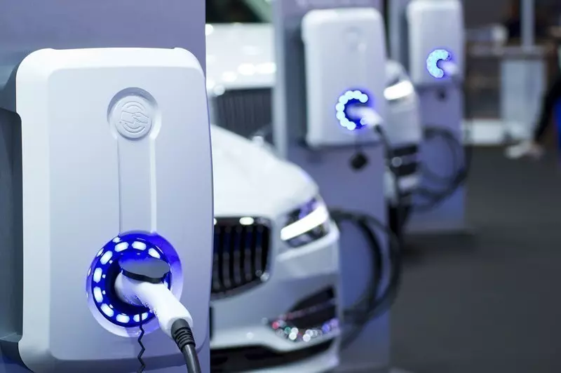 Fast Charging Public Car Station