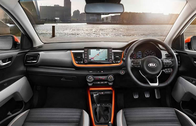 2019 KIA Stonic Interior Dashboard View