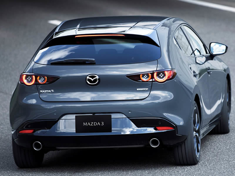 2019 Mazda 3 exterior Rear Image