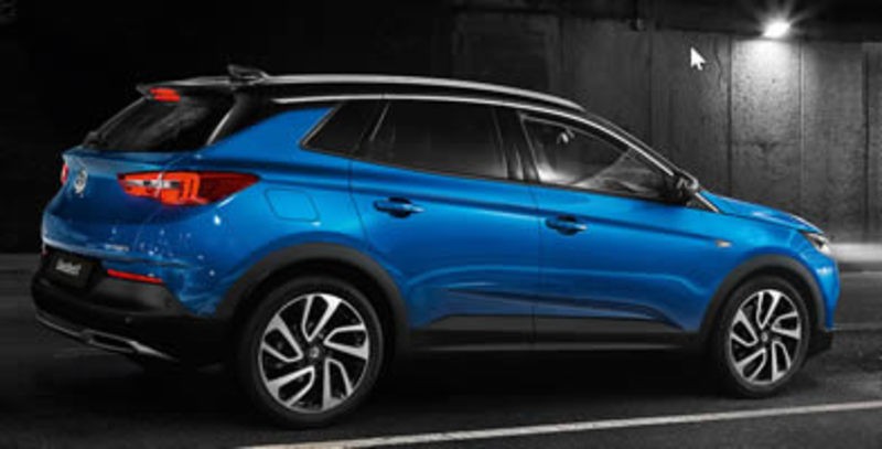 2019 Vauxhall Grandland X Exterior Side View