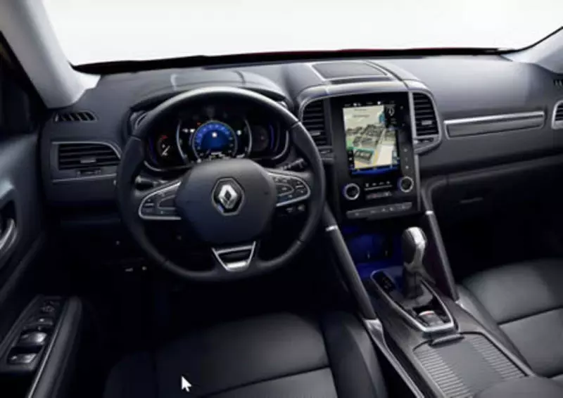 2019 Renault Koleos Interior Dashboard View