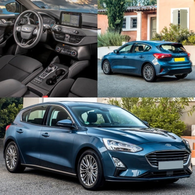 2020 Ford Focus photo collage