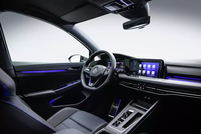 2021 VW Golf R interior