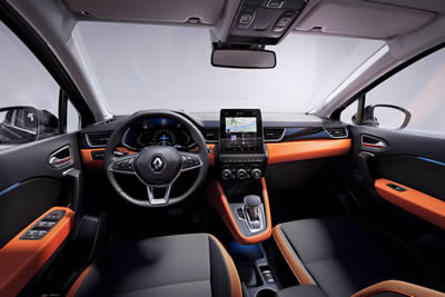 Renault Captur E-Tech interior photo