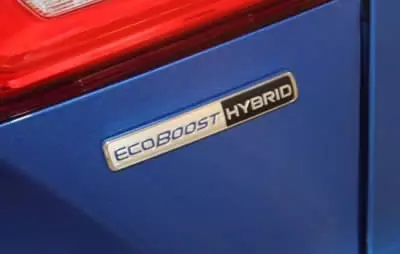 Ford EcoBoost hybrid badg
