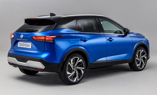 2021 New Nissan Qashqai exterior image rear view