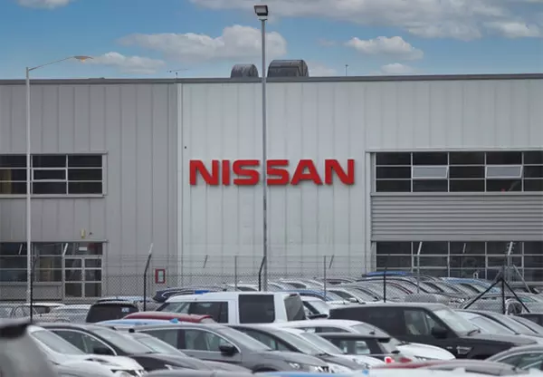 exterior image of Nissan Plant in Sunderland