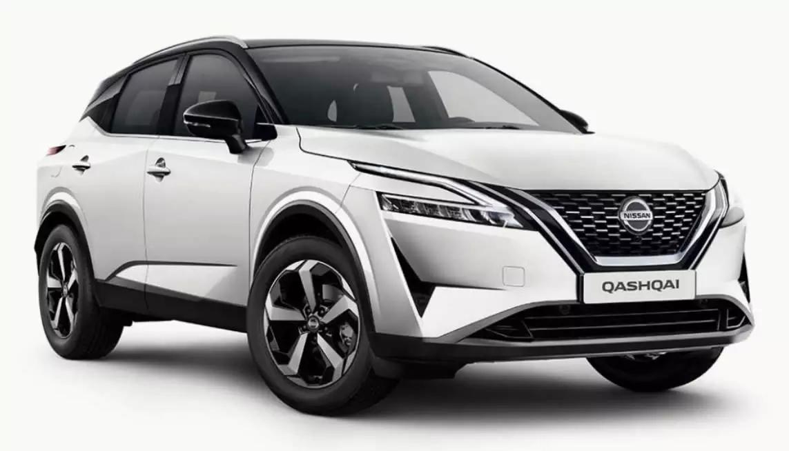 exterior image of 2021 Nissan Qashqai Premiere model