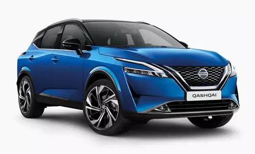 exterior image of 2021 Nissan Qashqai Tekna Plus model