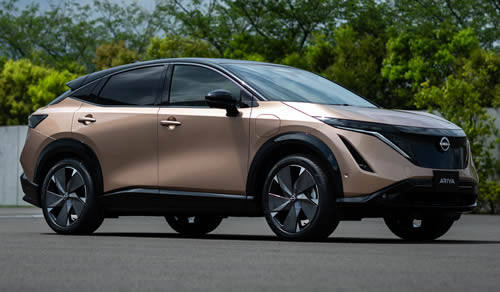 2021 New Nissan Ariya exterior image