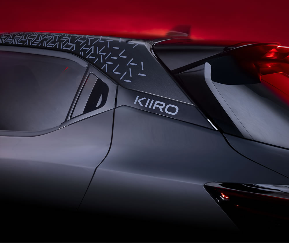 Nissan Juke Kiiro exterior geometric pattern and badge