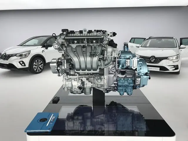 Image of a Renault Car Engine